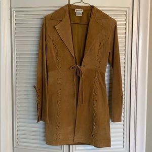 Wet Seal long suede jacket